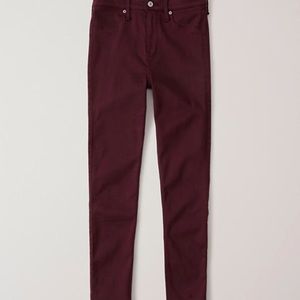 Garage maroon jeans